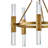 Cecily Heritage Medium Single Tier Chandelier with Faceted Crystal Rods
