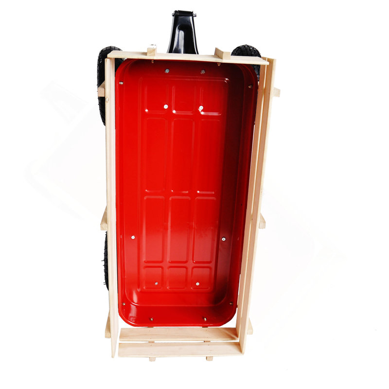 Chariot pour outils de sport en plein air, H 1,7 pi x l 3,3 pi x P 1,3 pi, Rouge