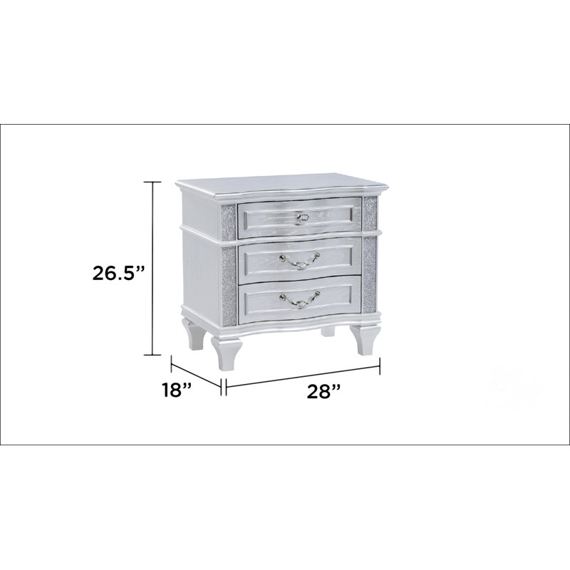 Table de chevet de style contemporain