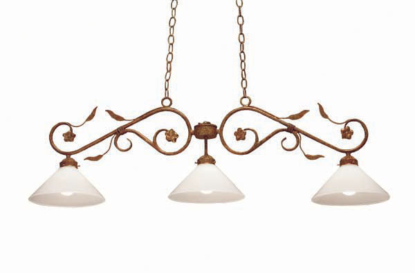 Bordeaux 3 - Light Pendant, Rusty Nail