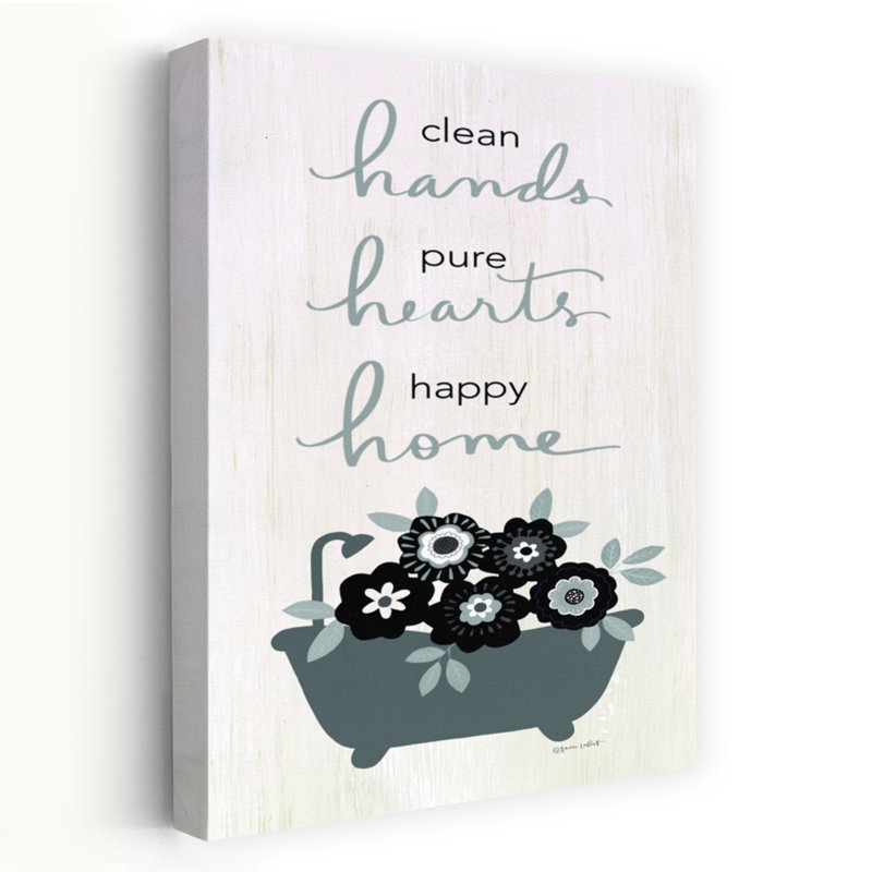 «Clean Hands», architecture contemporaine, art floral, H 36 po x l 24 po