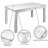 Dejon Rectangular Solid Pine Farmhouse Dining Table-87785164-87784571