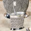 Porte-brosse à dents Beaded Heart