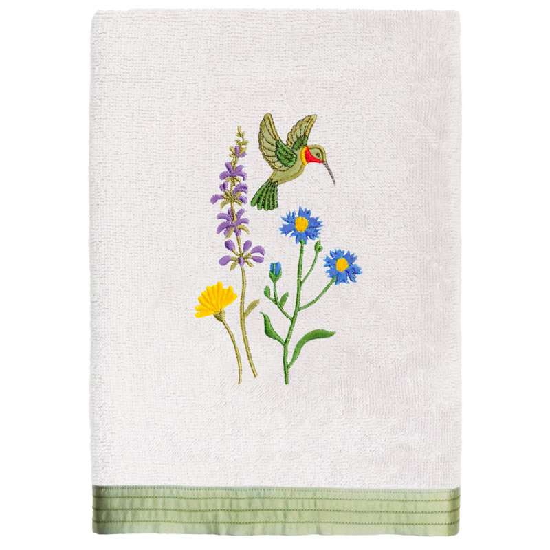 Ensemble de serviettes 4 pièces 100% coton Hada, Argent