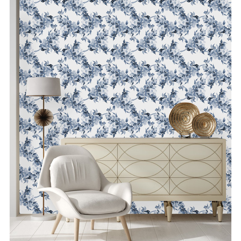 Floral Tile, 2.08' W x 18.75' L
