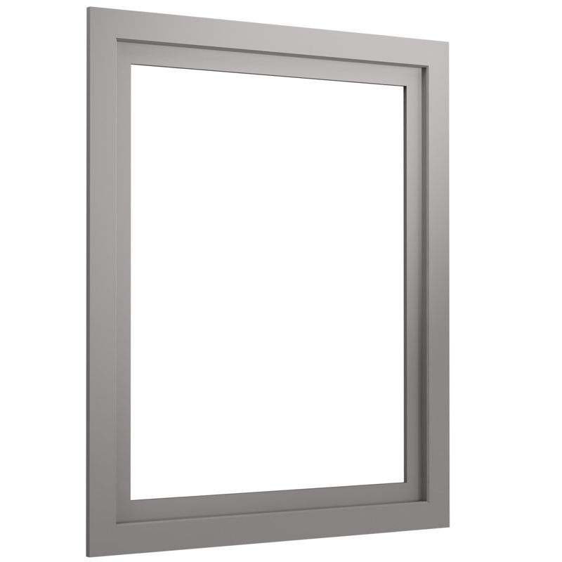 Contour d'armoire à pharmacie, 24 po de largeur, Gris