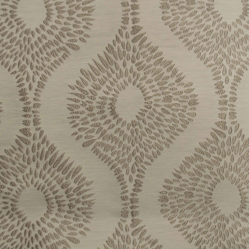 Tissu brodé Lomasi Dakota-B, Gris