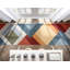 Ruby Geometric Synthetic Area Rug-50065012