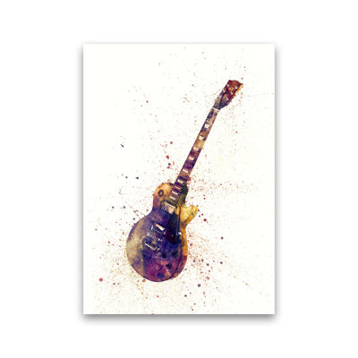 Electric Guitar II by Michael Tompsett - Print