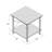 Zona Solid Wood Top End Table-17761197