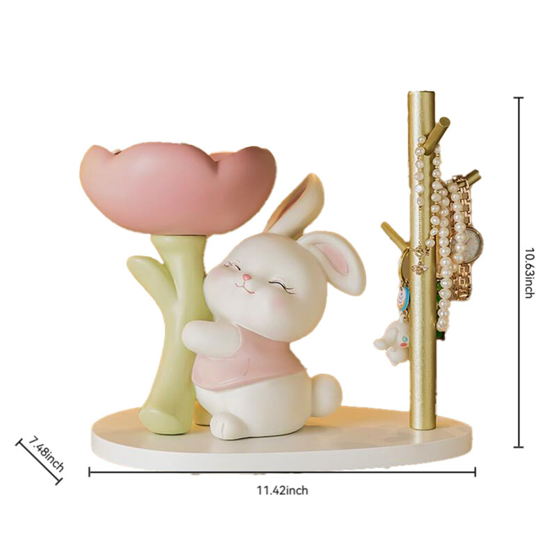 Key Storage Ornament, Pink