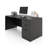 Executive Desk With Two File Cabinets-1412142783