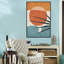 «Mid Century Shape Block», reproduction encadrée sur toile Floter-1643430020-1700797669