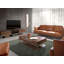 Rectangular coffee table walnut