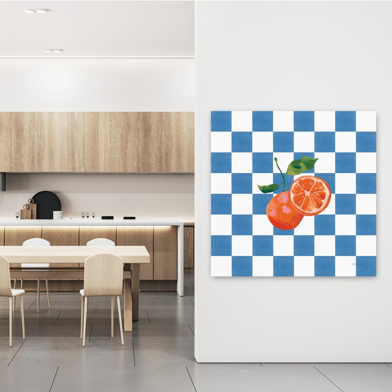 «Summer In Chequers Iii», art contemporain, H 48 po x l 48 po