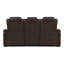 Canapé inclinable en cuir véritable 80 po Akes-100852031