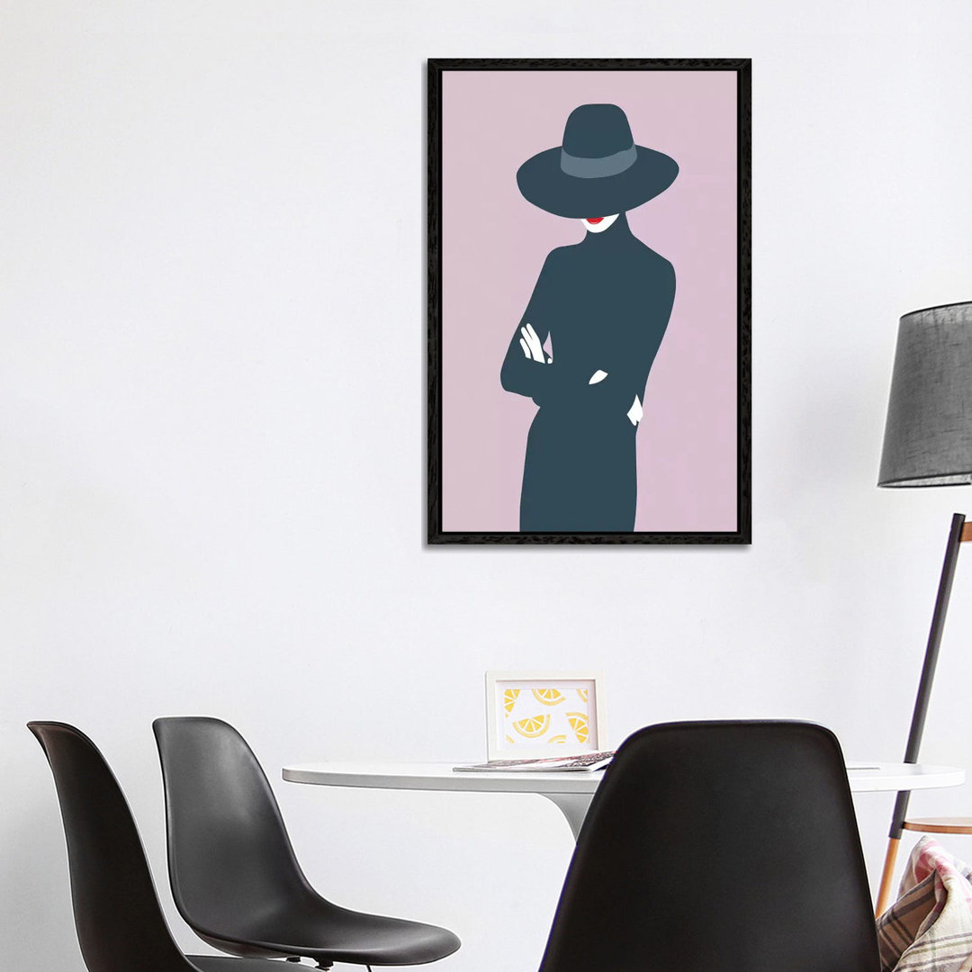 Lady No. 3 von Sean Salvadori - Galerie-verpackte Leinwand Giclée auf Leinwand