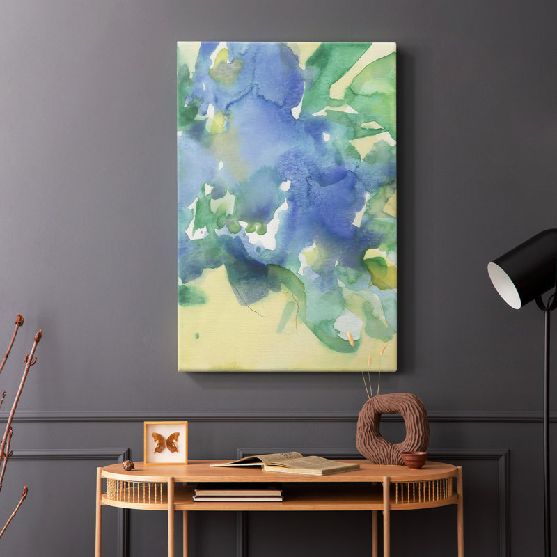 Fantaisie Flore II - Cavas enveloppés de galerie, H 60 po x l 40 po