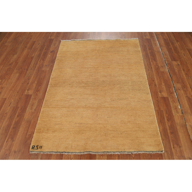 Tapis de vestibule oriental moderne 3 x 5 Gabbeh