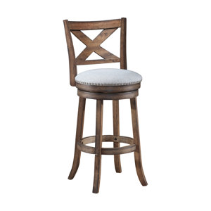Nat Swivel Bar Stool