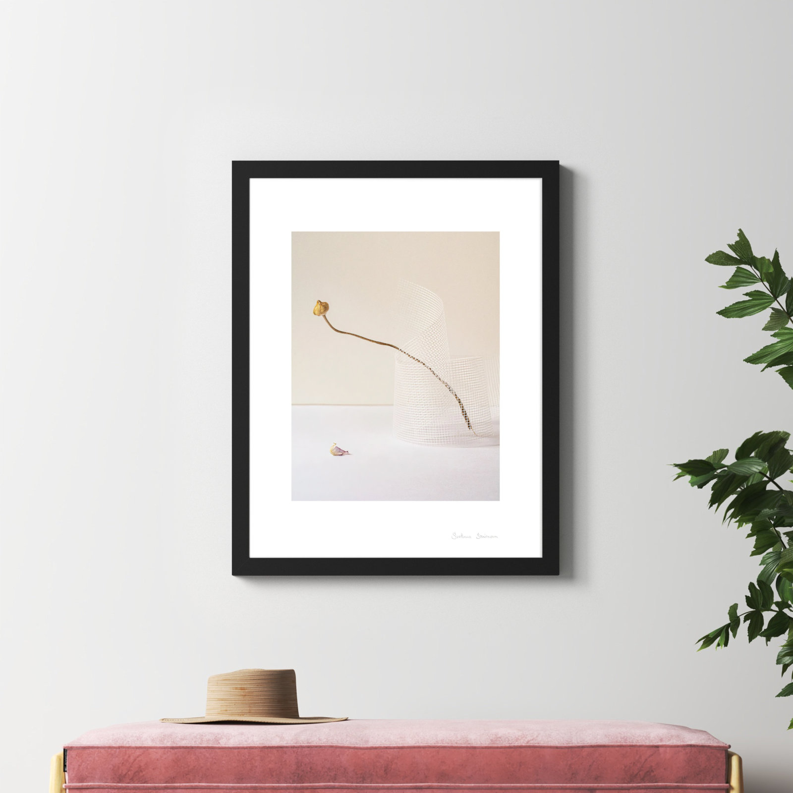 Lombard "Balance 2" Photo Print, Black, 38" H x 30" W x 1.25" D