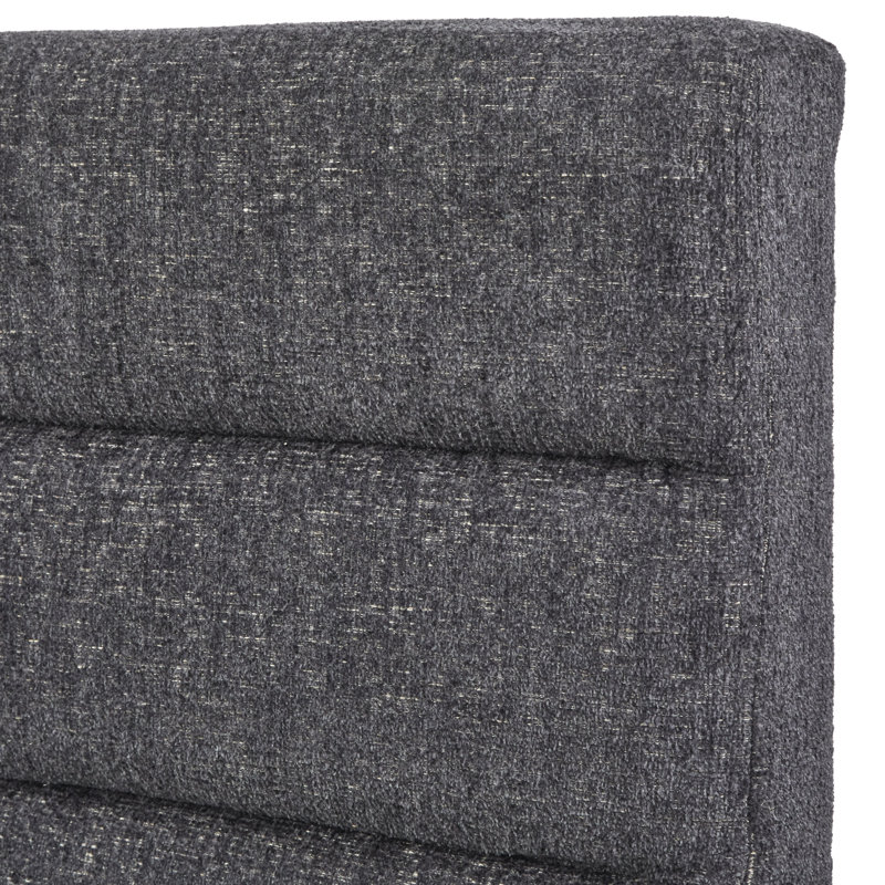 Upholstered Headboard, Dark Gray