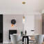 1 - Light 120cm Single Glass Pendant Light
