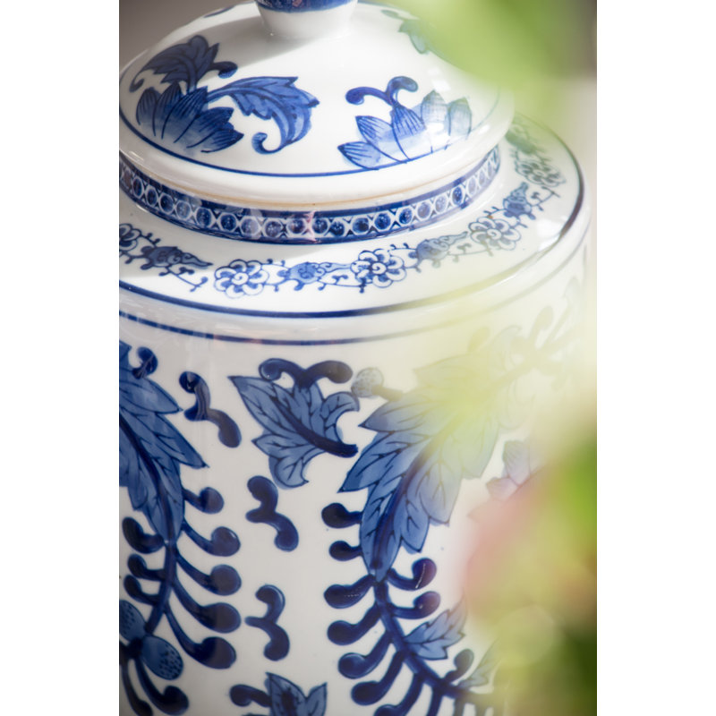 Pot de rangement en céramique 13,5 po Marano