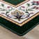Alminus Symphony Emerald Floral Area Rug