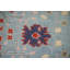 Tapis oriental bleu clair Oushak 4 x 6
