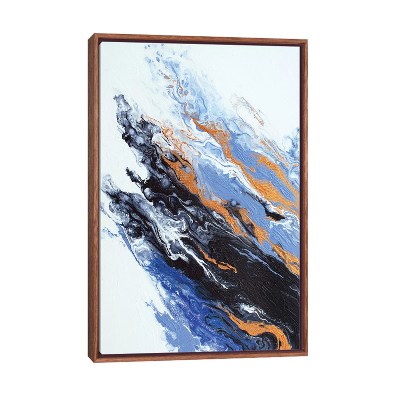 Composure - Print on Canvas, Classic Brown Wood Framed, 66.04 cm H x 45.72 cm W