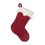 Hand-Felted Wool Christmas Stocking