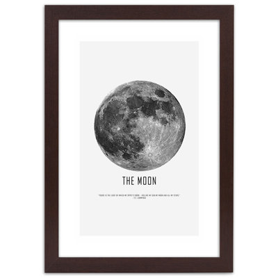 Moon - Single Picture Frame Print