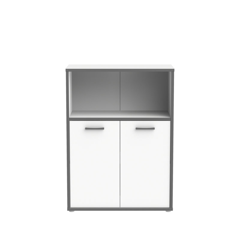 Bibeau 115.1 cm H x 84.5 cm W Standard Bookcase