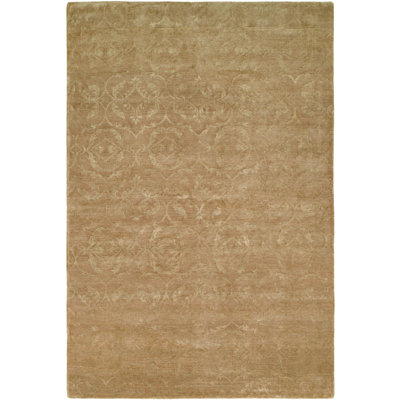 Faridkot Floral Area Rug in Butternut