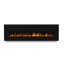 Corretto Wall Mounted Electric Fireplace in Black by Real Flame-2027462028