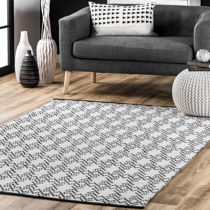 Cotton Indoor Rug, Rectangle 5' x 8'
