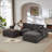Modern Chenille Cloud Sofa