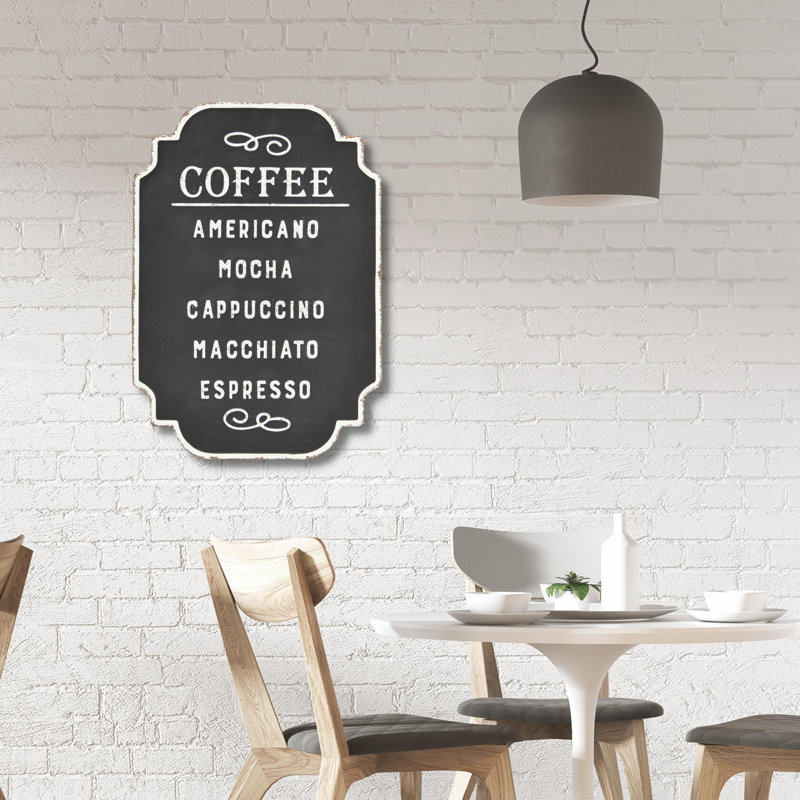 Décoration murale à thème de café