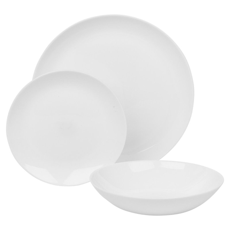 Glass Dinnerware Set 24 Piece - Service for 8