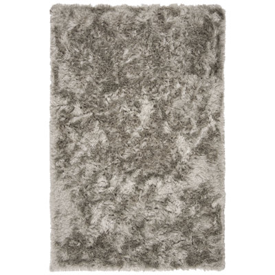 Morrell Shag Hand Tufted Performance Solid Color Rug