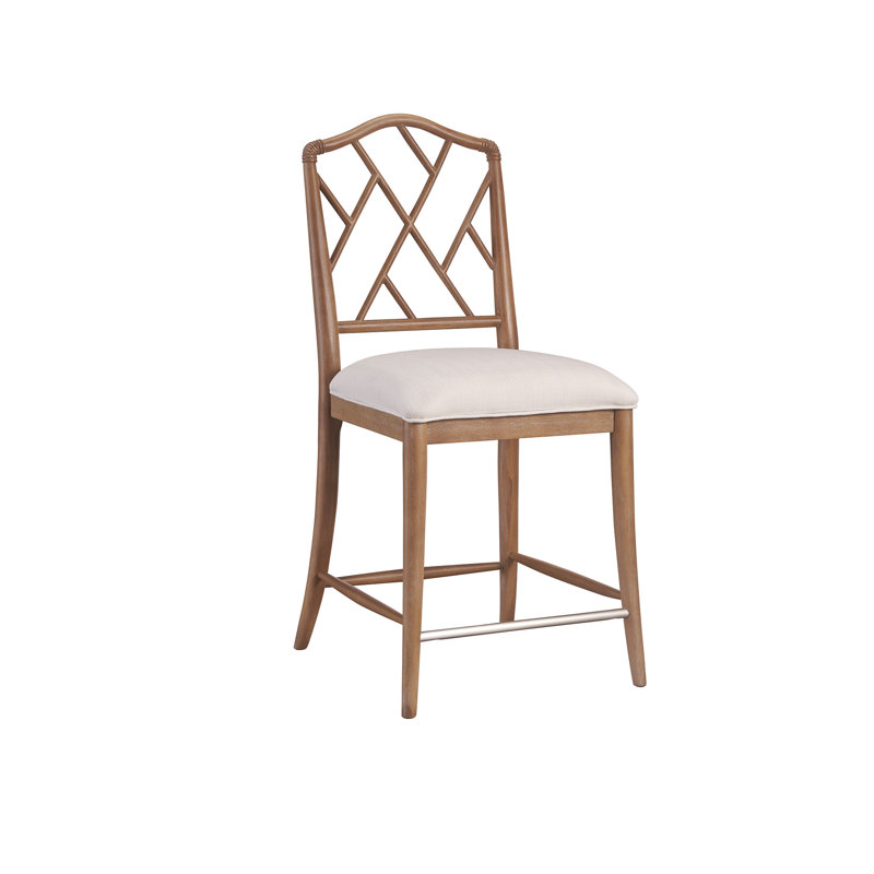 Solid Wood Counter Stool, Brown, Counter Stool (30” Seat Height)