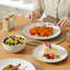12 Piece Stoneware Dinnerware Set - Service for 4