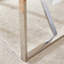 Table de salle à manger rectangulaire Modern Glam-776336822-776336779