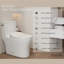 Siège de toilette allongé non électrique