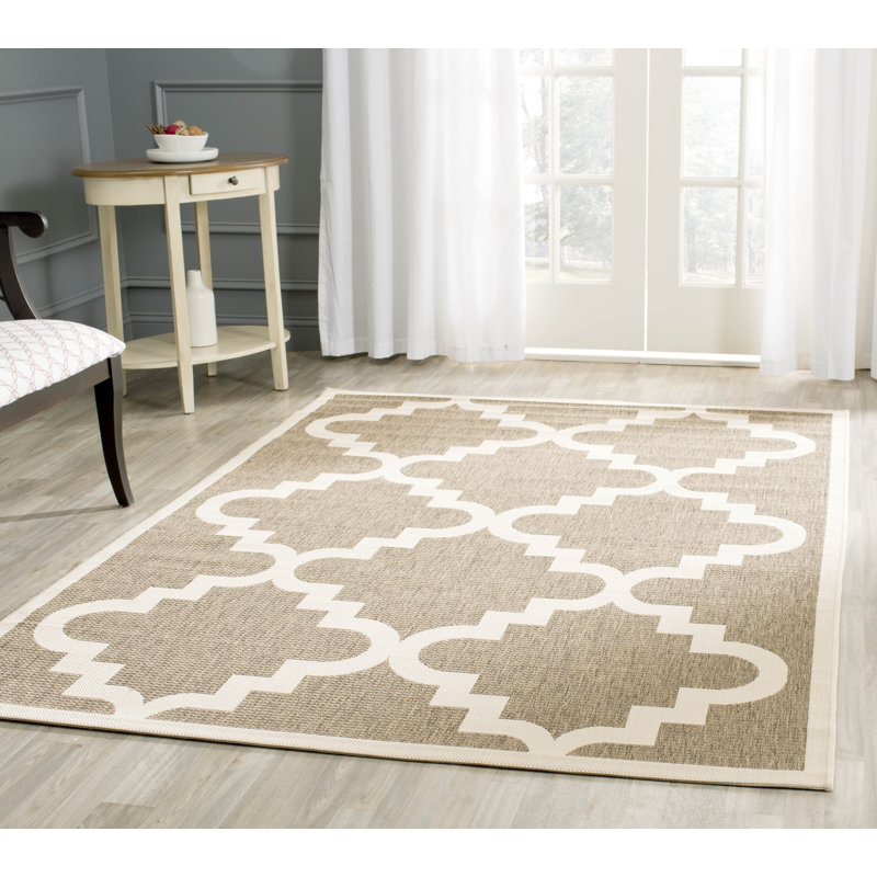 Herefordshire Performance Geometric Indoor/Outdoor Area Rug, Rectangle 8' x 11'2"