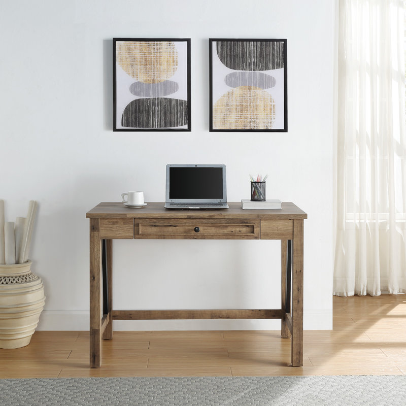 Alperen Writing Desk with Power Outlet
