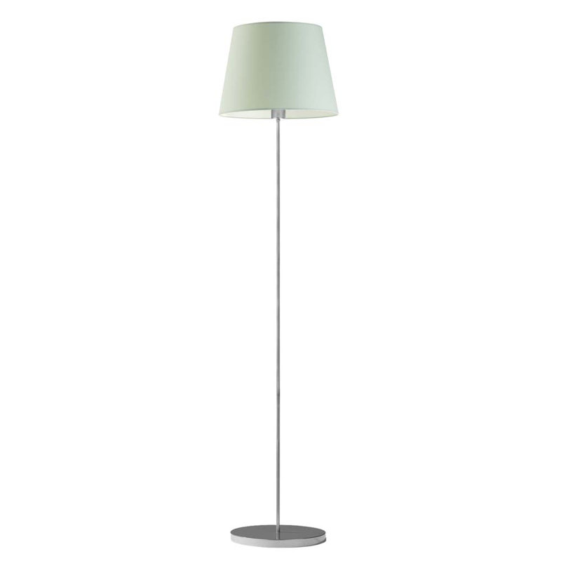 Artimus 162.5cm Traditional Floor Lamp, Mint, Silver