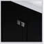 Meuble-lavabo noir 30 po avec lavabo simple et armoire encastrée Combo