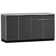 Outdoor Kitchen Aluminum 64" W x 24" D x 36.5" H 2-Piece Modular Cabinet Set